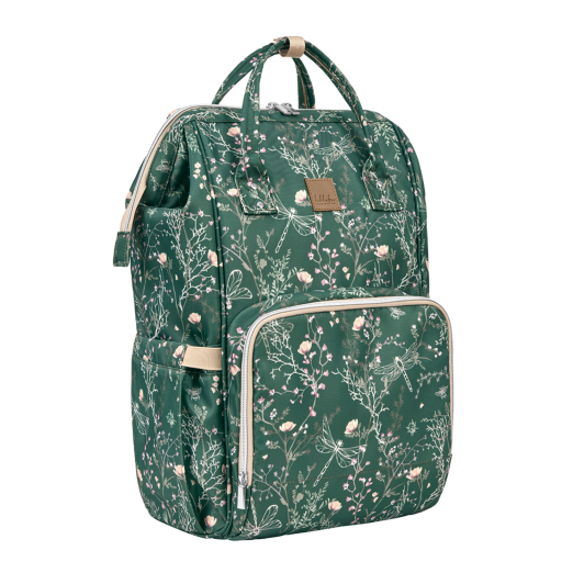 Bolsa de mamá Siena Luxe Secret Garden Verde Intenso - Imagen 5