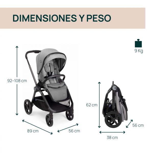 Trío Mysa c/ Gran Comfort y First Seat Recline - Imagen 9