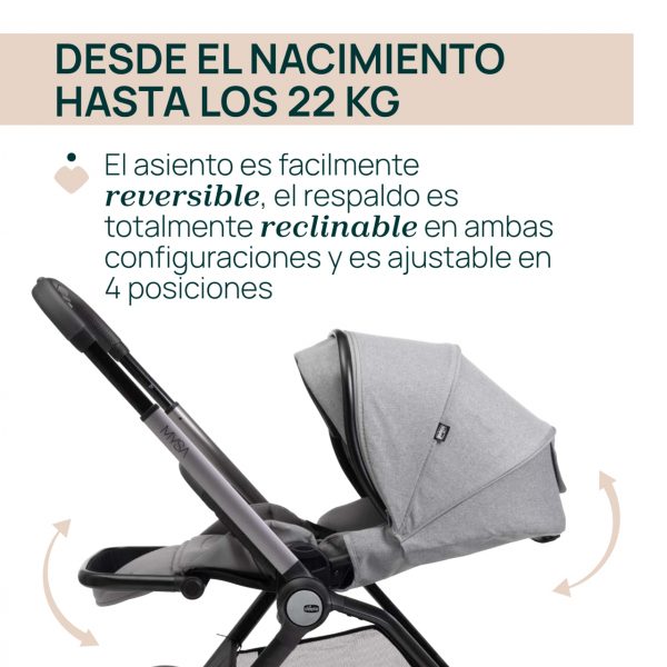 Trío Mysa c/ Gran Comfort y First Seat Recline - Imagen 10