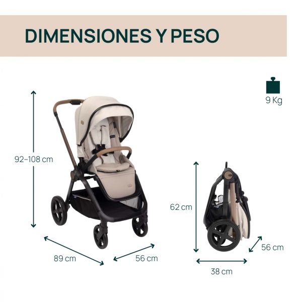 Trío Mysa c/ Gran Comfort y First Seat Recline - Imagen 6