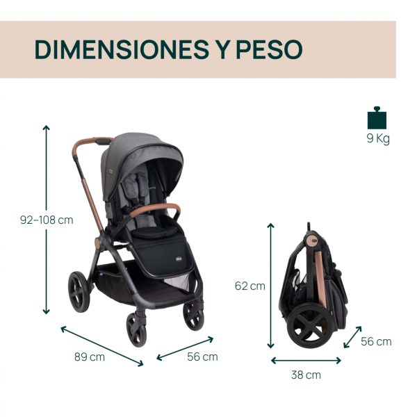Trío Mysa c/ Gran Comfort y First Seat Recline - Imagen 3