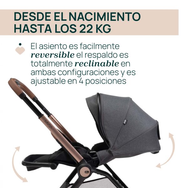 Trío Mysa c/ Gran Comfort y First Seat Recline - Imagen 4